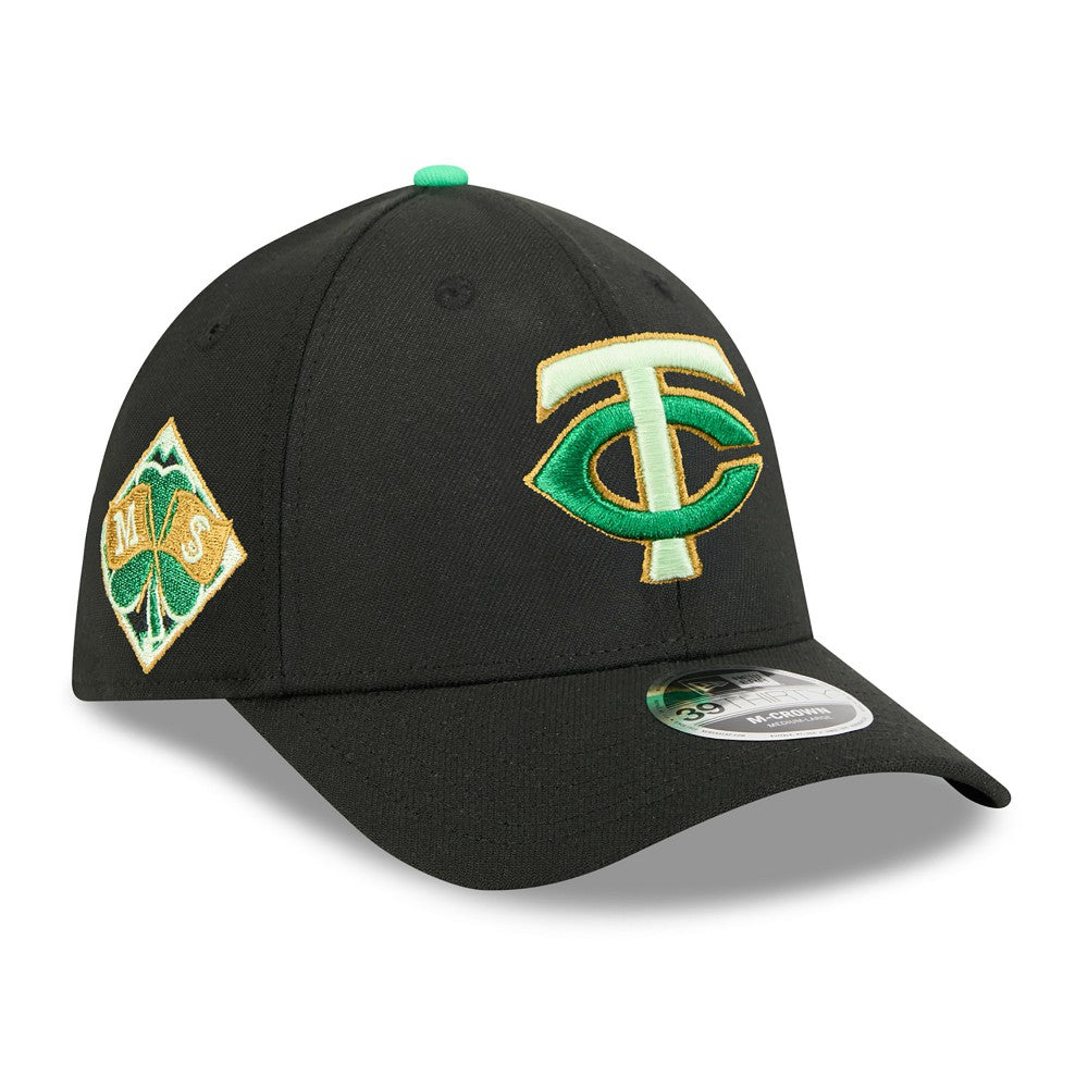 MLB Minnesota Twins New Era 2026 St. Patrick's Day 39THIRTY Flex Hat
