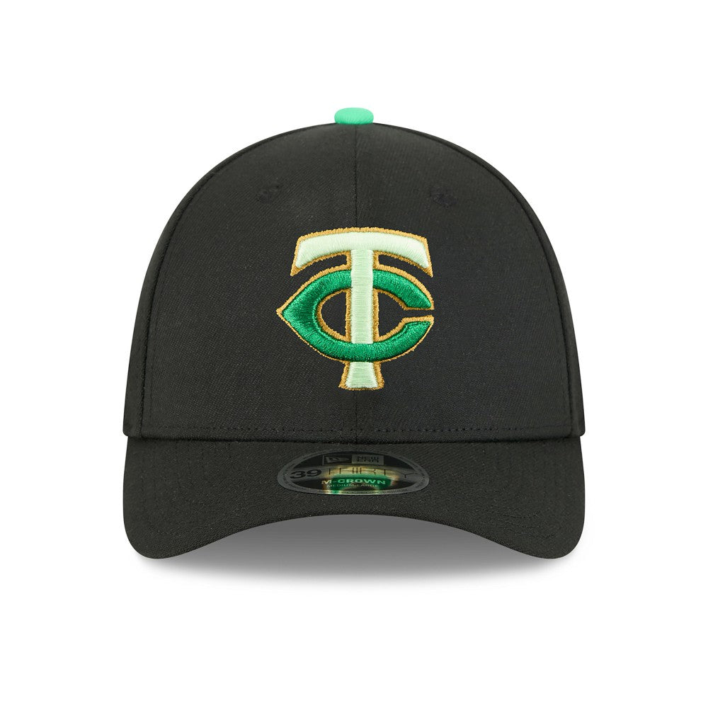 MLB Minnesota Twins New Era 2026 St. Patrick's Day 39THIRTY Flex Hat