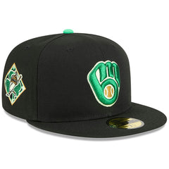 MLB Milwaukee Brewers New Era 2026 St. Patrick's Day 59FIFTY Fitted Hat