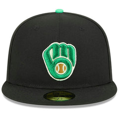 MLB Milwaukee Brewers New Era 2026 St. Patrick's Day 59FIFTY Fitted Hat