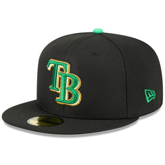 MLB Tampa Bay Rays New Era 2026 St. Patrick's Day 59FIFTY Fitted Hat