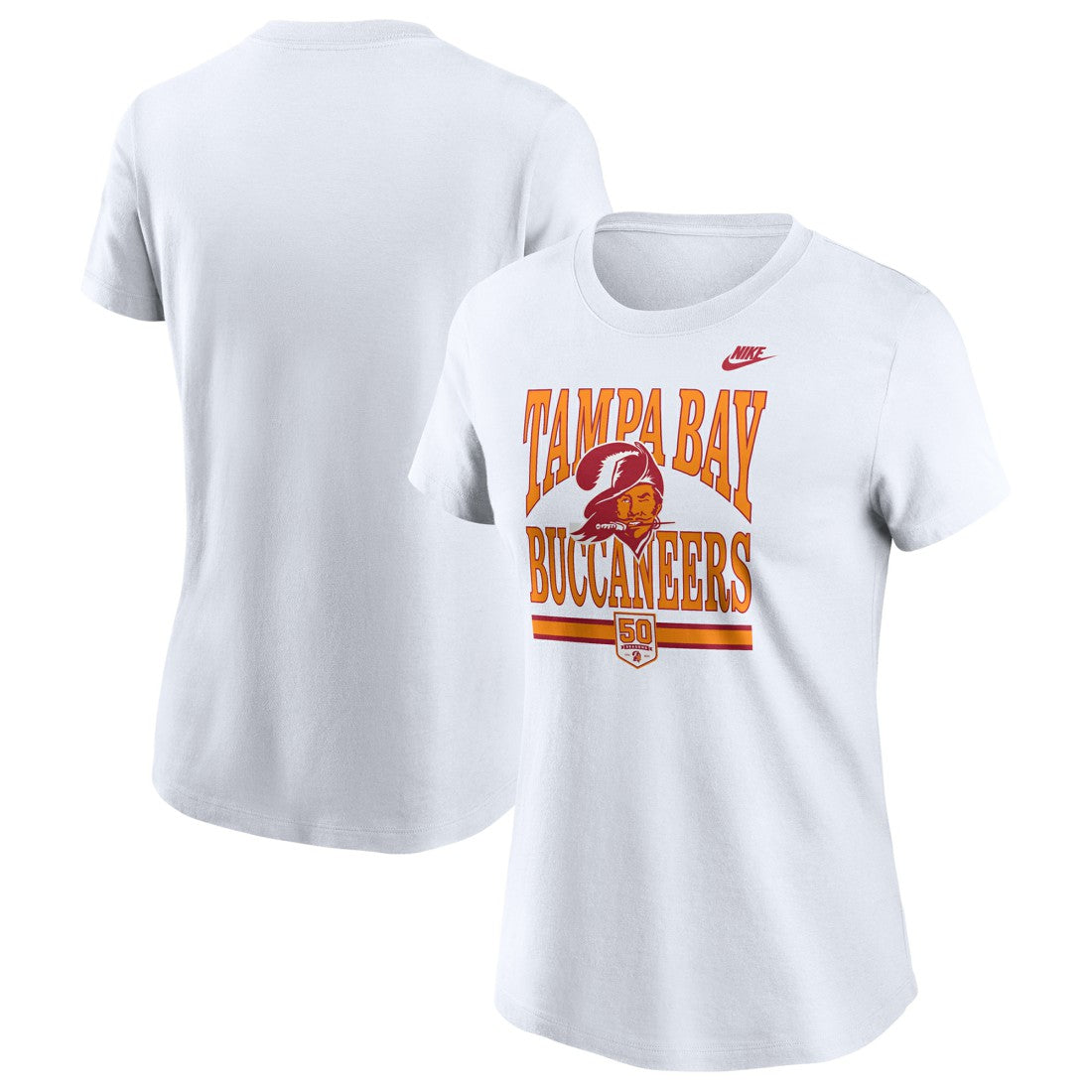 Women's 50th Season T-Shirt - Tampa Bay Buccaneers