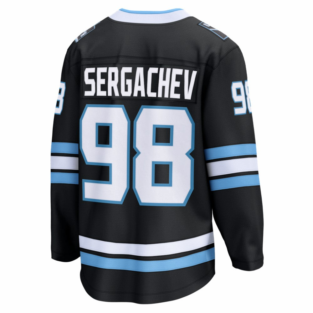 NHL Black Mikhail Sergachev Utah Mammoth Fanatics Home Breakaway Player Jersey