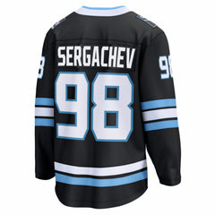 NHL Black Mikhail Sergachev Utah Mammoth Fanatics Home Breakaway Player Jersey