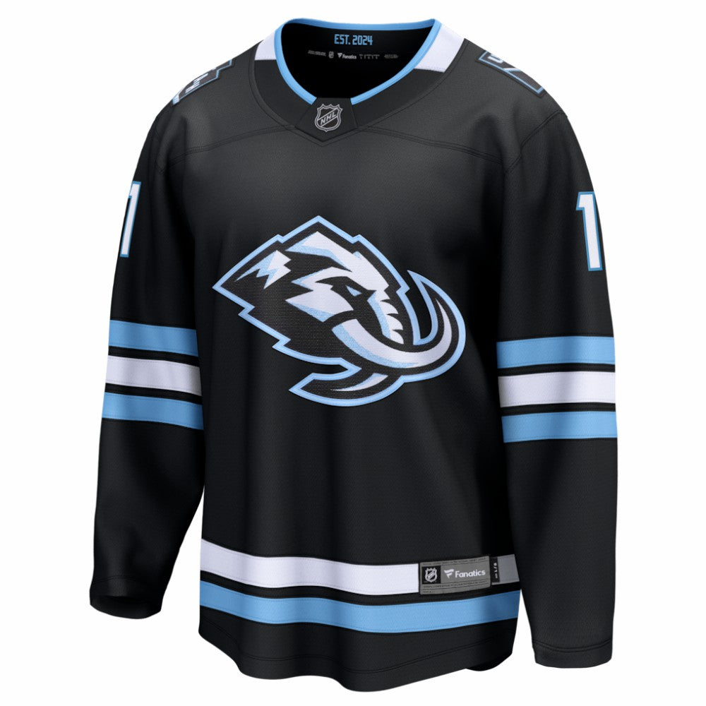 NHL Black Dylan Guenther Utah Mammoth Fanatics Home Breakaway Player Jersey