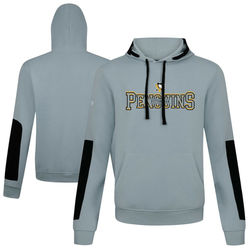NHL Gray Pittsburgh Penguins Levelwear Bombay Journey Pullover Hoodie