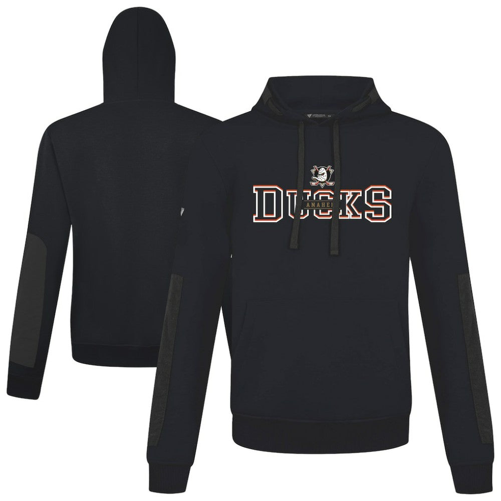 NHL Black Anaheim Ducks Levelwear Bombay Journey Pullover Hoodie