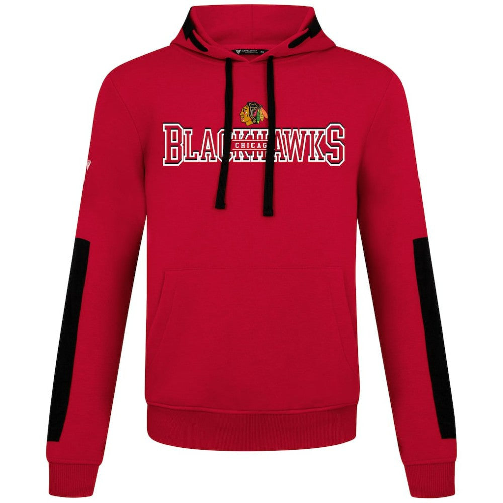 NHL Red Chicago Blackhawks Levelwear Bombay Journey Pullover Hoodie