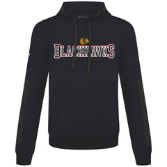 NHL Black Chicago Blackhawks Levelwear Bombay Journey Pullover Hoodie