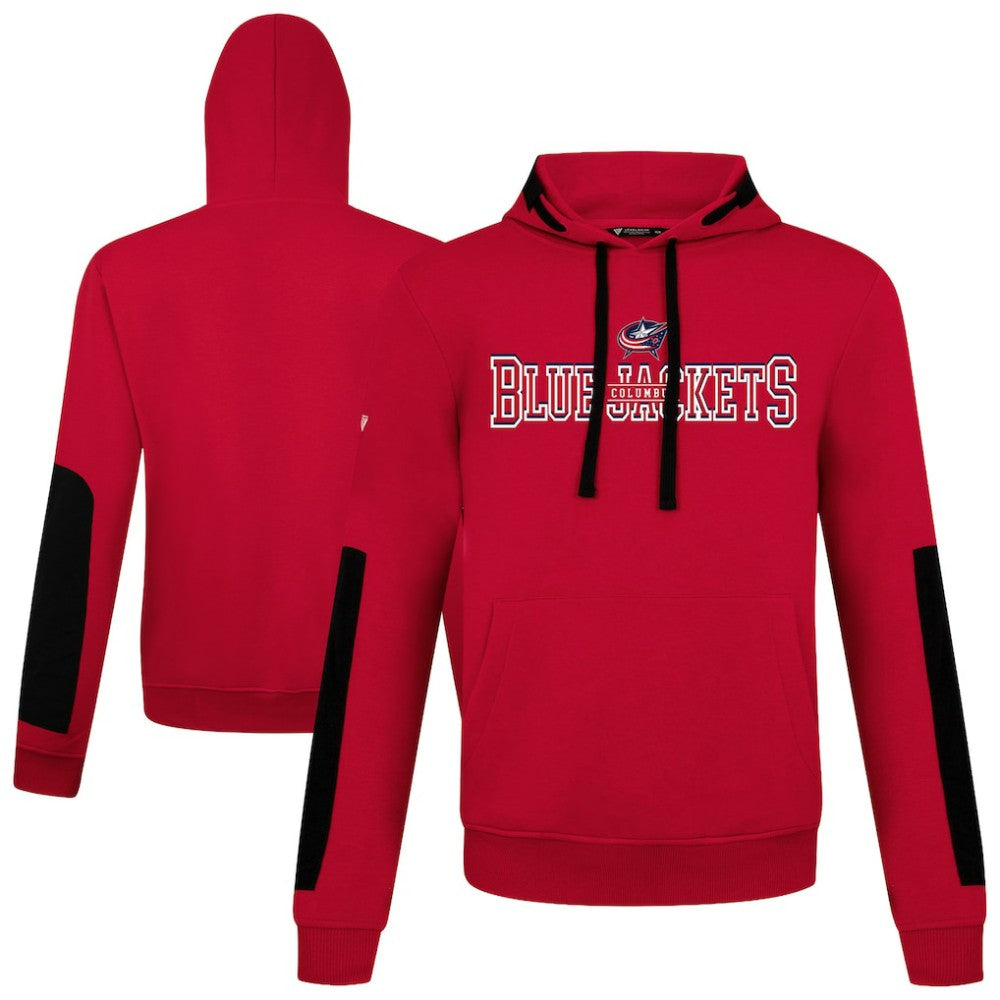 NHL Red Columbus Blue Jackets Levelwear Bombay Journey Pullover Hoodie
