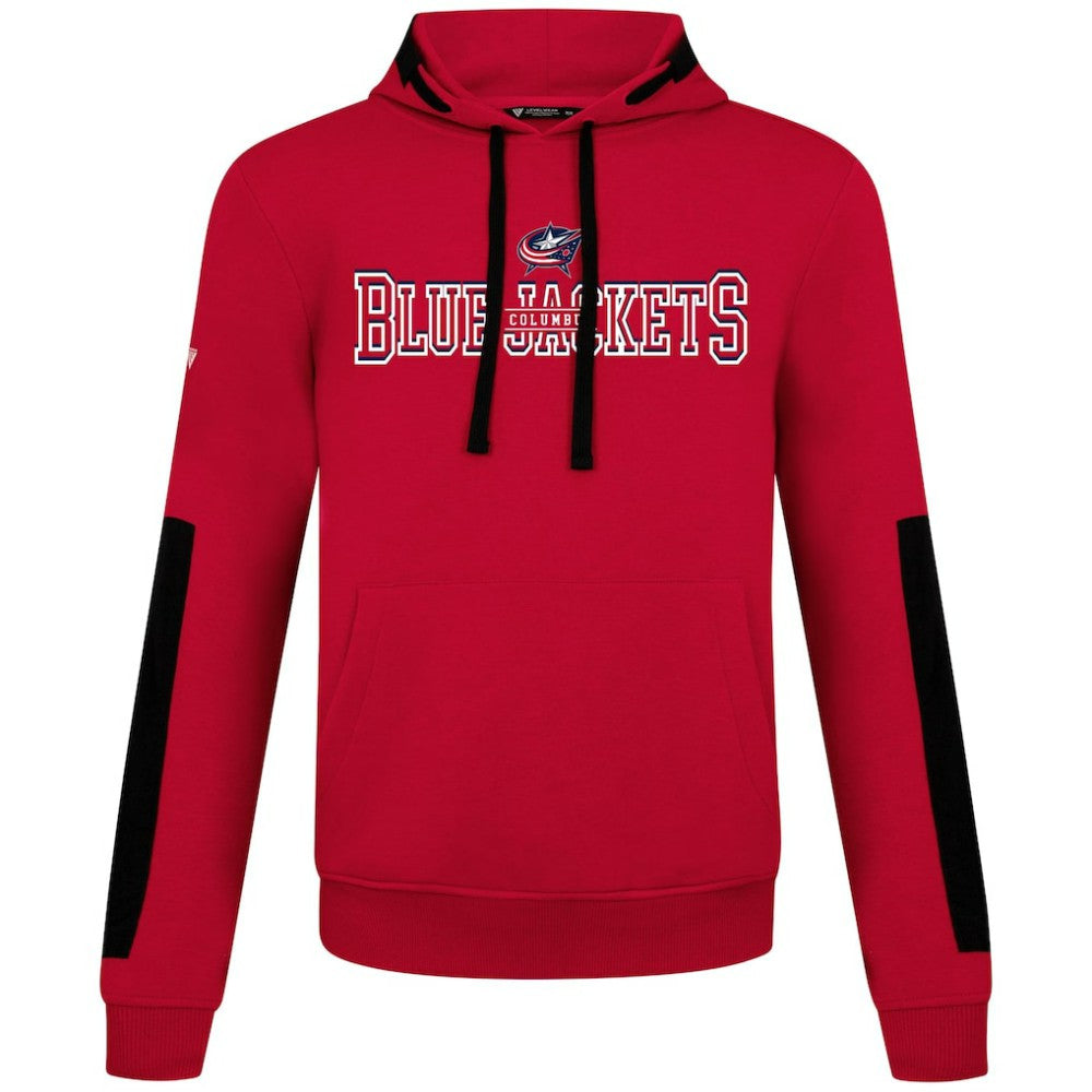 NHL Red Columbus Blue Jackets Levelwear Bombay Journey Pullover Hoodie