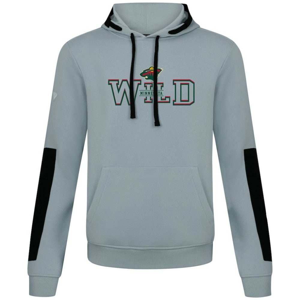 NHL Gray Minnesota Wild Levelwear Bombay Journey Pullover Hoodie