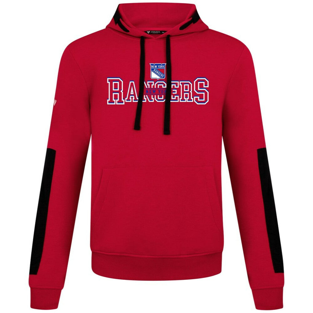 NHL Red New York Rangers Levelwear Bombay Journey Pullover Hoodie