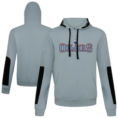 NHL Gray Edmonton Oilers Levelwear Bombay Journey Pullover Hoodie