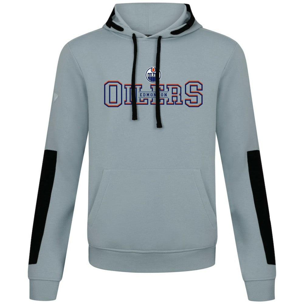 NHL Gray Edmonton Oilers Levelwear Bombay Journey Pullover Hoodie