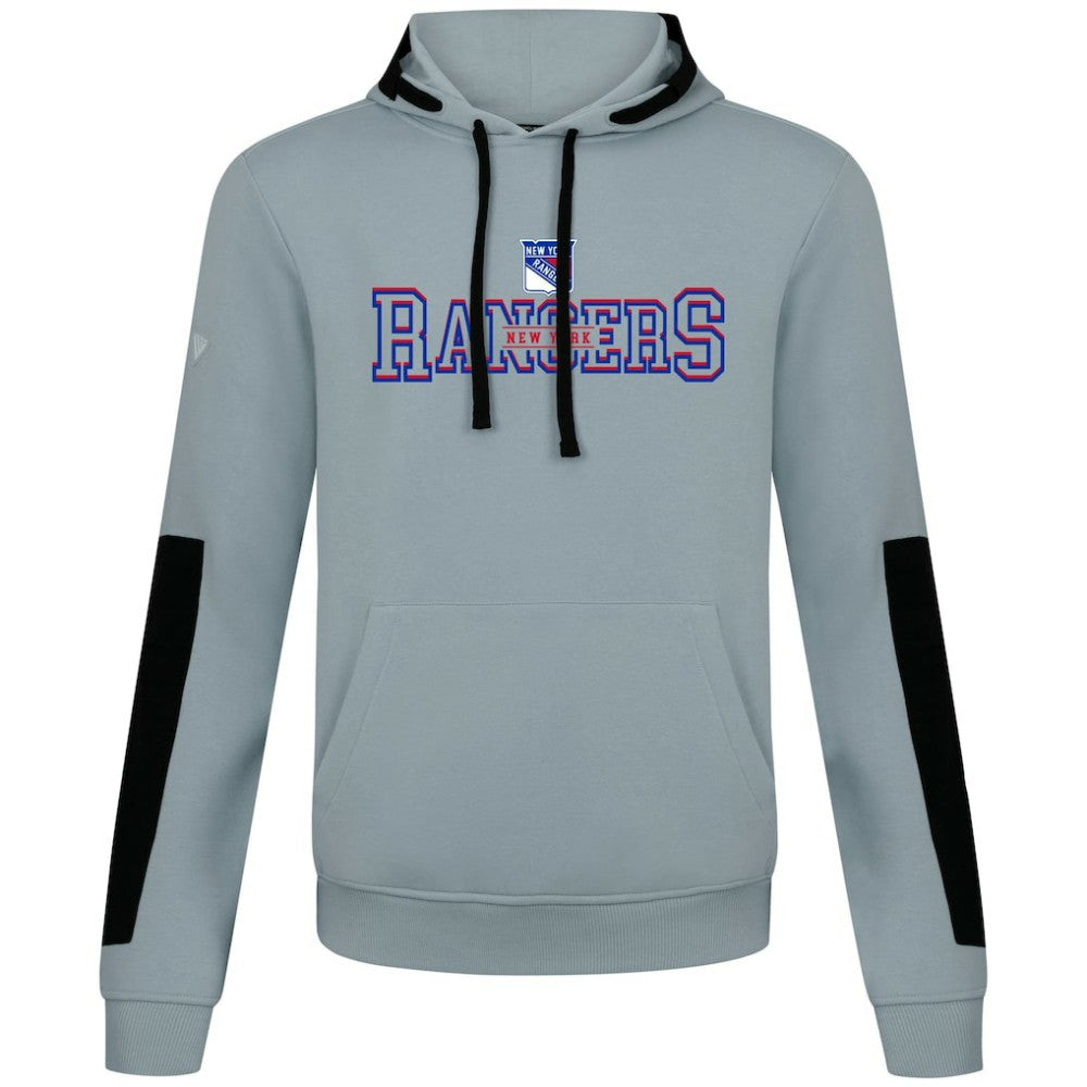 NHL Gray New York Rangers Levelwear Bombay Journey Pullover Hoodie
