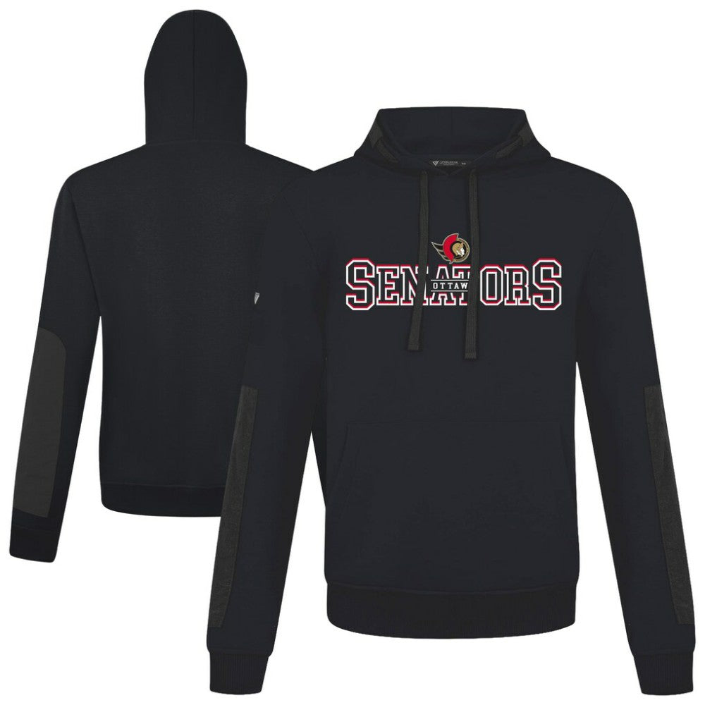 NHL Black Ottawa Senators Levelwear Bombay Journey Pullover Hoodie