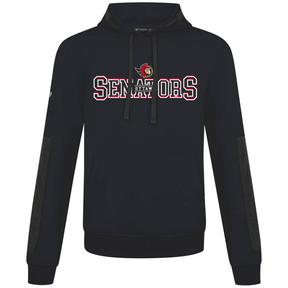 NHL Black Ottawa Senators Levelwear Bombay Journey Pullover Hoodie