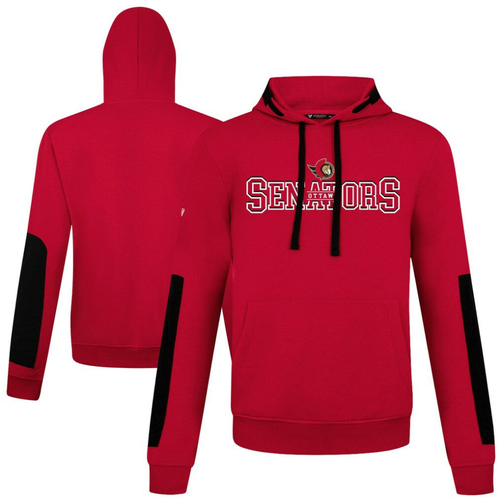 NHL Red Ottawa Senators Levelwear Bombay Journey Pullover Hoodie