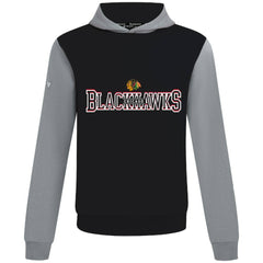 NHL Black/Gray Chicago Blackhawks Levelwear Ultimate Journey Pullover Hoodie