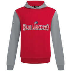 NHL Red/Gray Columbus Blue Jackets Levelwear Ultimate Journey Pullover Hoodie