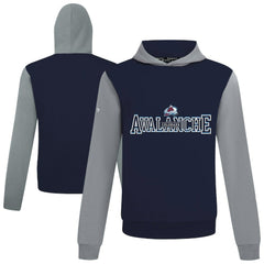 NHL Navy/Gray Colorado Avalanche Levelwear Ultimate Journey Pullover Hoodie