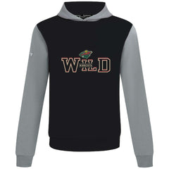 NHL Black/Gray Minnesota Wild Levelwear Ultimate Journey Pullover Hoodie