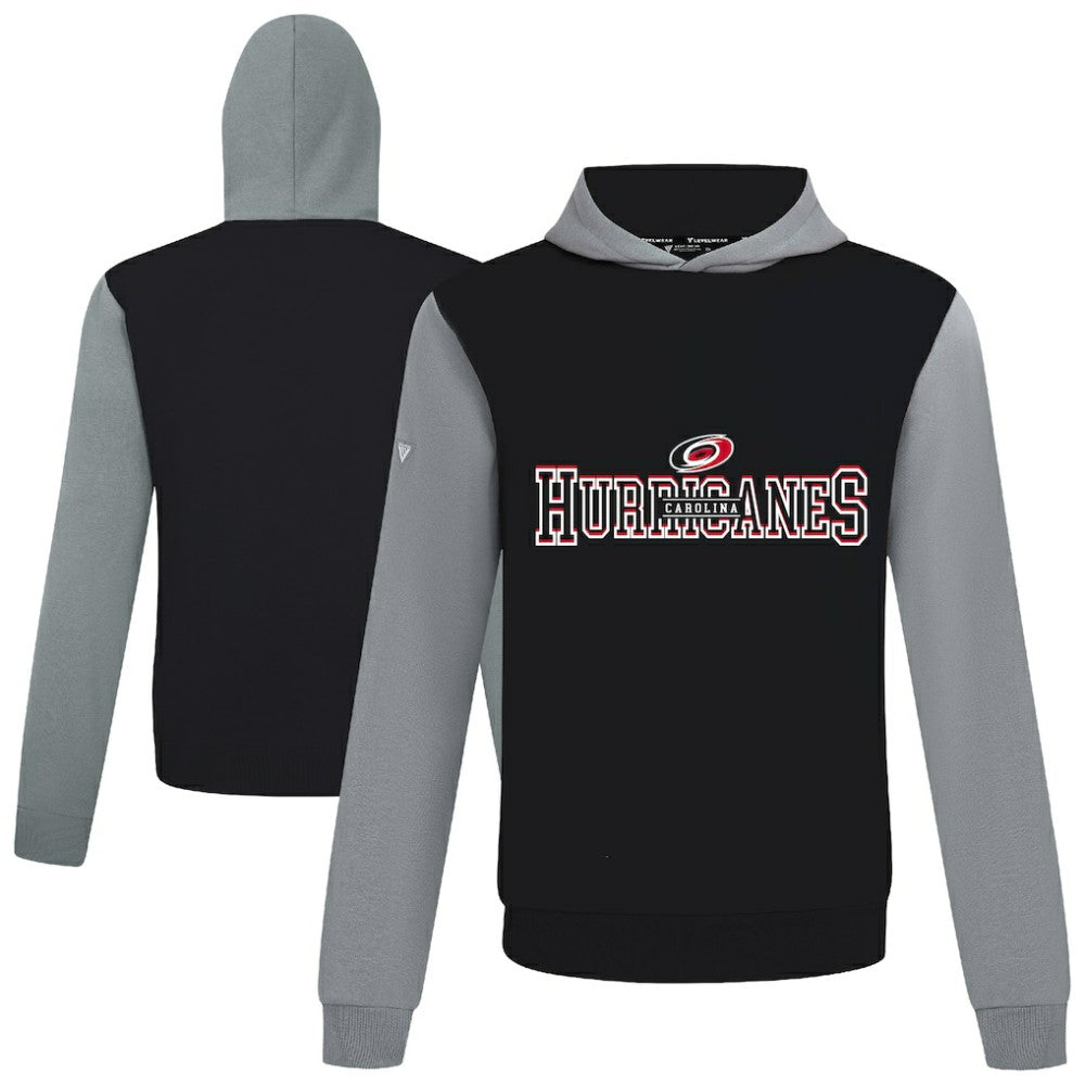 NHL Black/Gray Carolina Hurricanes Levelwear Ultimate Journey Pullover Hoodie