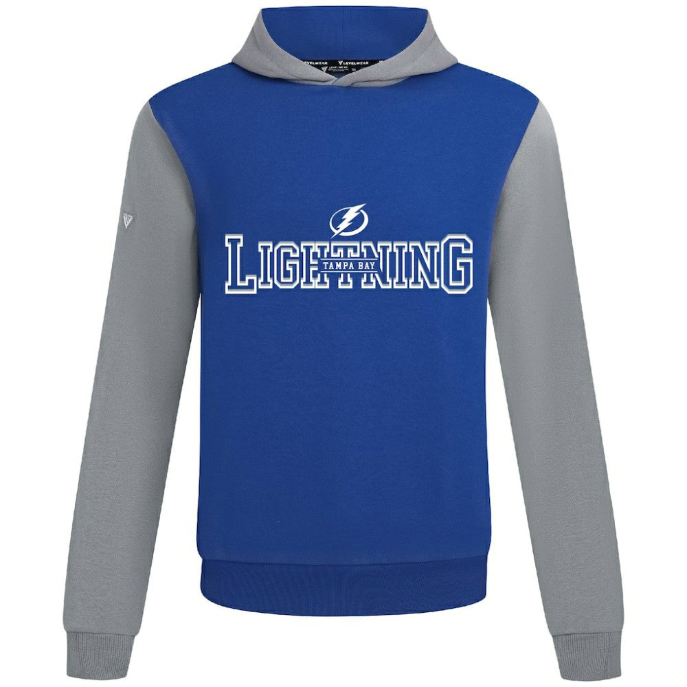 NHL Blue/Gray Tampa Bay Lightning Levelwear Ultimate Journey Pullover Hoodie