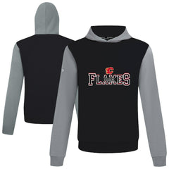 NHL Black/Gray Calgary Flames Levelwear Ultimate Journey Pullover Hoodie