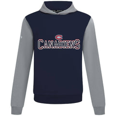 NHL Navy/Gray Montreal Canadiens Levelwear Ultimate Journey Pullover Hoodie