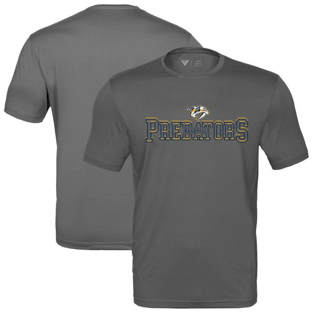 NHL Charcoal Nashville Predators Levelwear Anthem Journey Performance T-Shirt