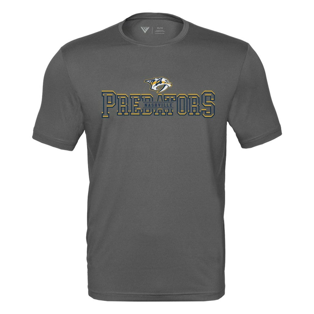 NHL Charcoal Nashville Predators Levelwear Anthem Journey Performance T-Shirt
