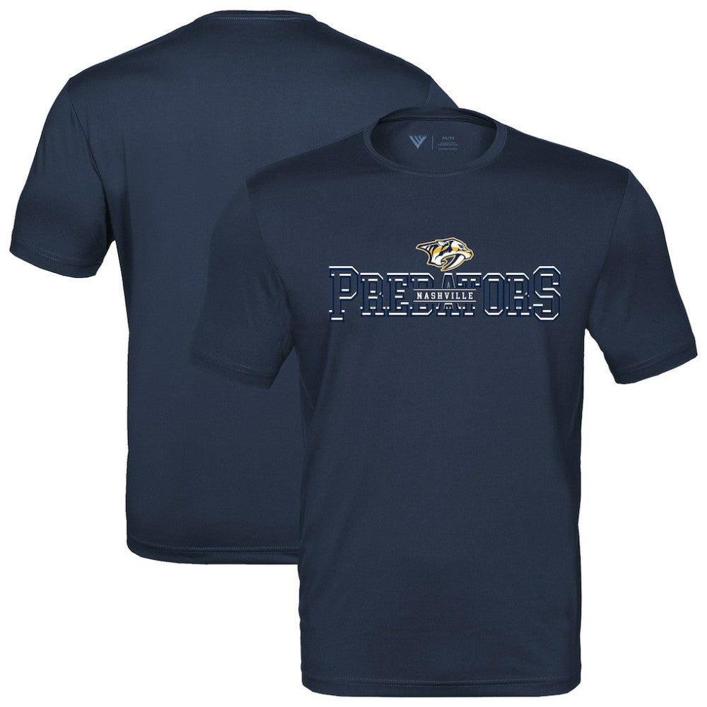 NHL Navy Nashville Predators Levelwear Anthem Journey Performance T-Shirt