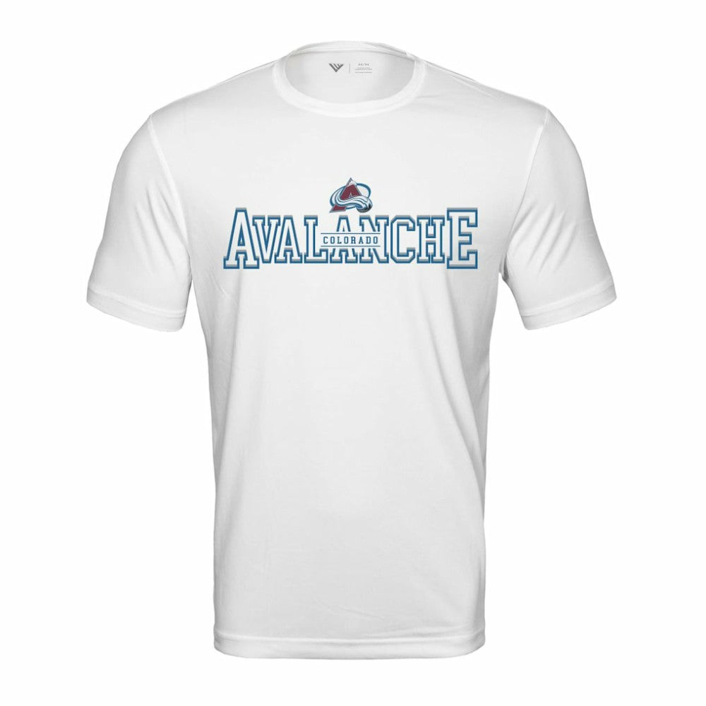 NHL White Colorado Avalanche Levelwear Anthem Journey Performance T-Shirt
