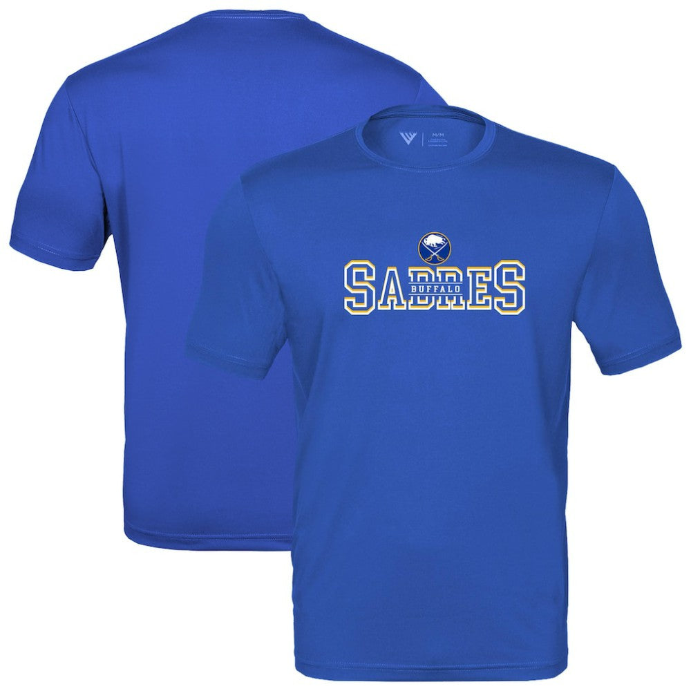 NHL Royal Buffalo Sabres Levelwear Anthem Journey Performance T-Shirt