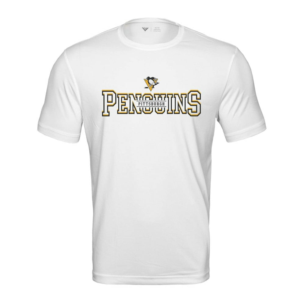 NHL White Pittsburgh Penguins Levelwear Anthem Journey Performance T-Shirt