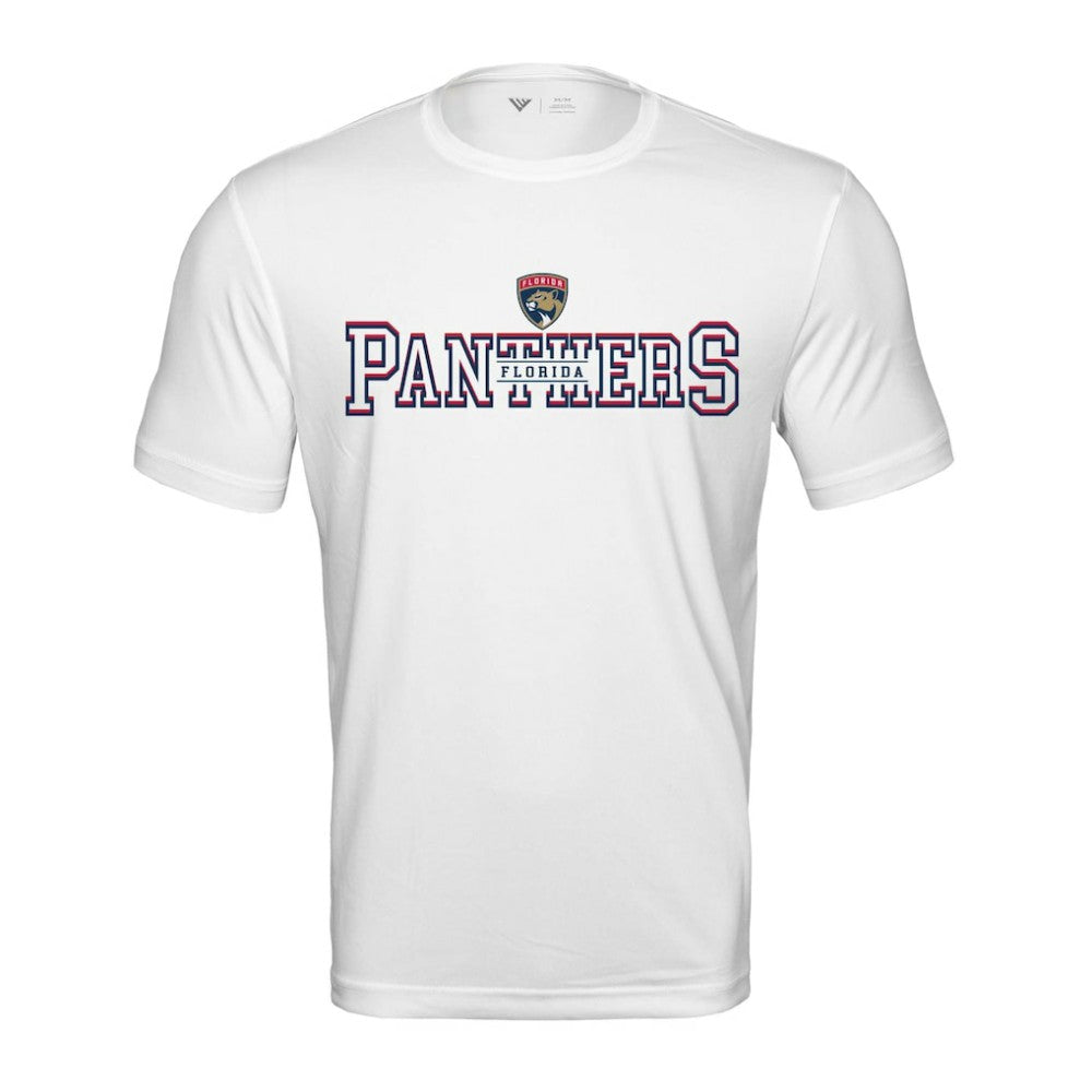 NHL White Florida Panthers Levelwear Anthem Journey Performance T-Shirt