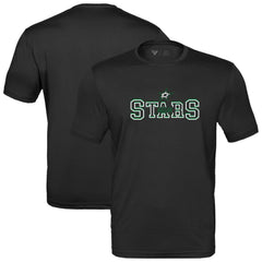 NHL Black Dallas Stars Levelwear Anthem Journey Performance T-Shirt