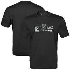 NHL Black Los Angeles Kings Levelwear Anthem Journey Performance T-Shirt