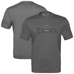 NHL Charcoal Los Angeles Kings Levelwear Anthem Journey Performance T-Shirt