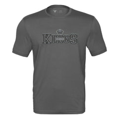NHL Charcoal Los Angeles Kings Levelwear Anthem Journey Performance T-Shirt