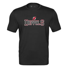 NHL Black New Jersey Devils Levelwear Anthem Journey Performance T-Shirt
