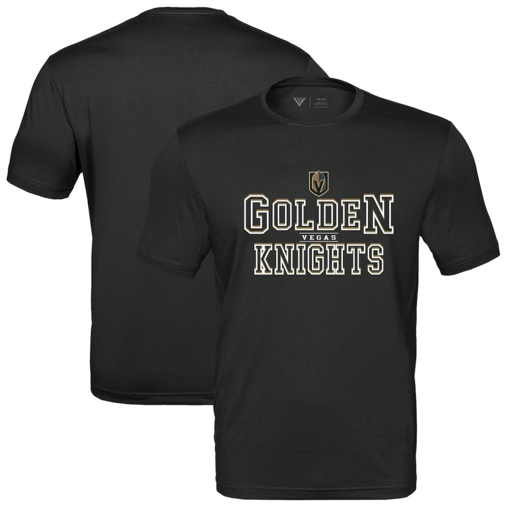 NHL Black Vegas Golden Knights Levelwear Anthem Journey Performance T-Shirt