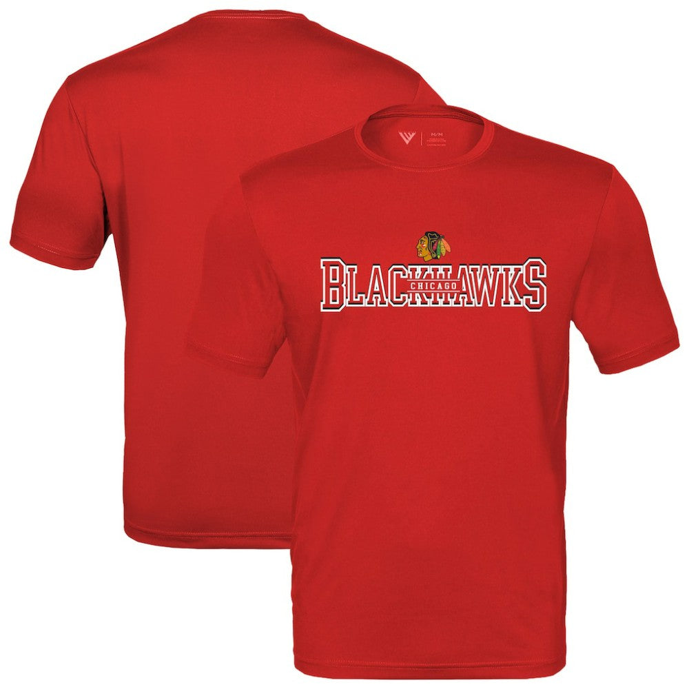 NHL Red Chicago Blackhawks Levelwear Anthem Journey Performance T-Shirt