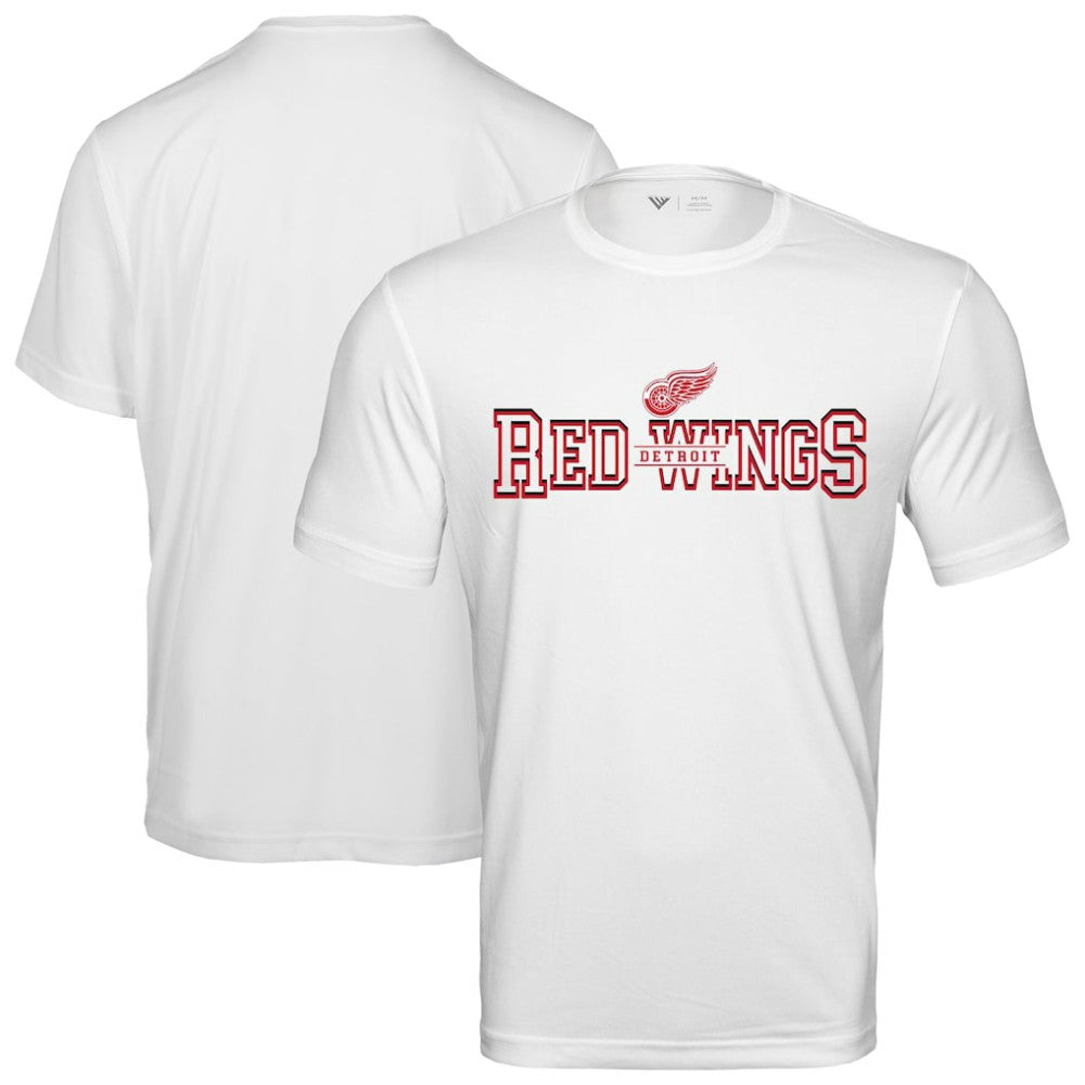 NHL White Detroit Red Wings Levelwear Anthem Journey Performance T-Shirt