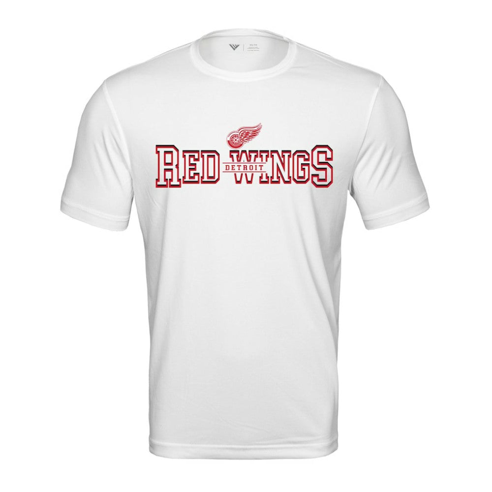 NHL White Detroit Red Wings Levelwear Anthem Journey Performance T-Shirt