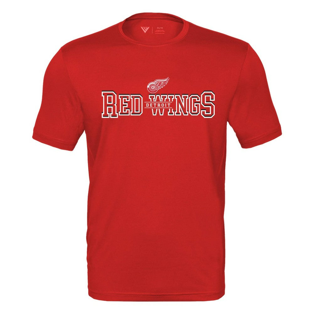 NHL Red Detroit Red Wings Levelwear Anthem Journey Performance T-Shirt