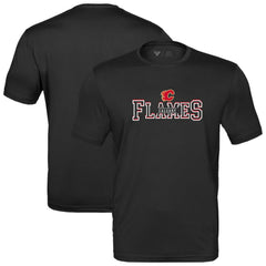 NHL Black Calgary Flames Levelwear Anthem Journey Performance T-Shirt