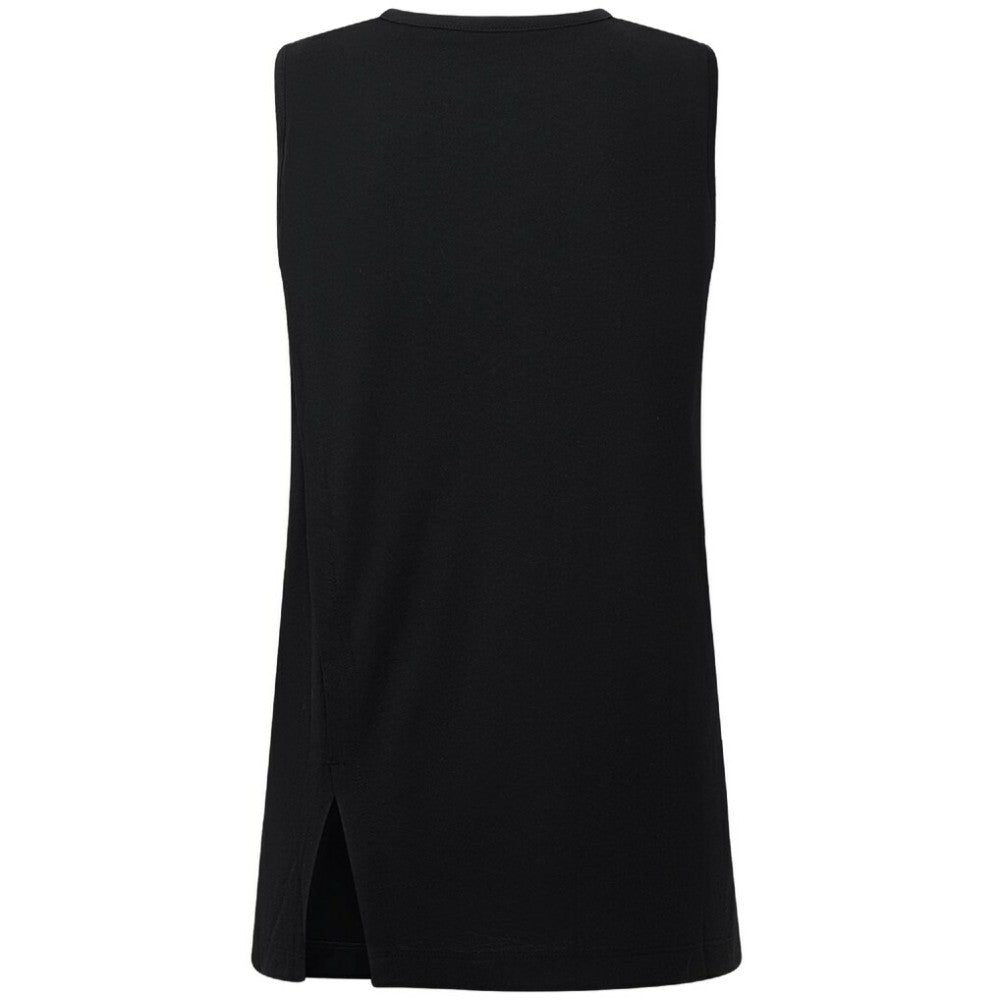 NHL Black Minnesota Wild Levelwear Women's Influx Monument Tank Top